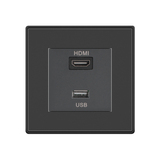 HDMI+USB數(shù)據(jù)插座